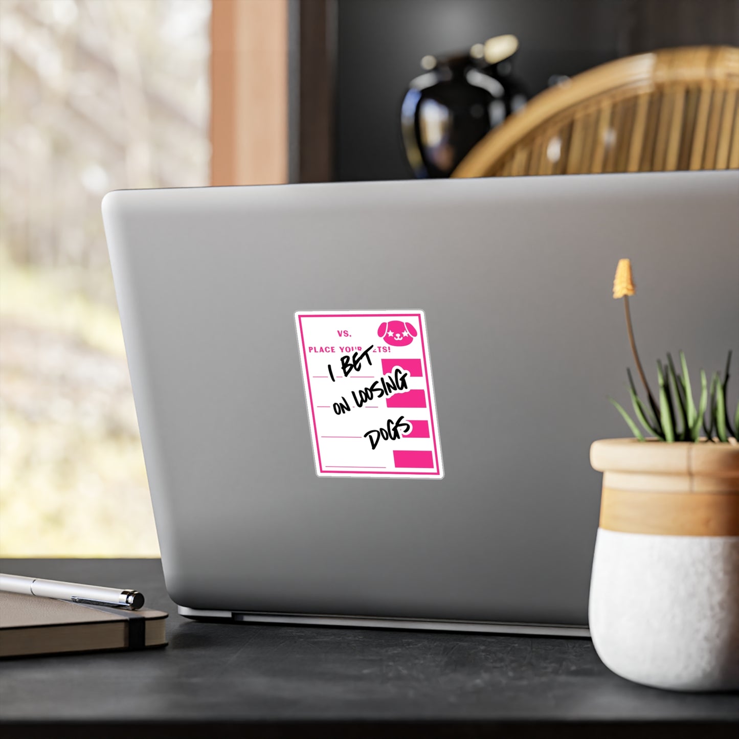 Loosing Dogs Kiss-Cut Vinyl Decal