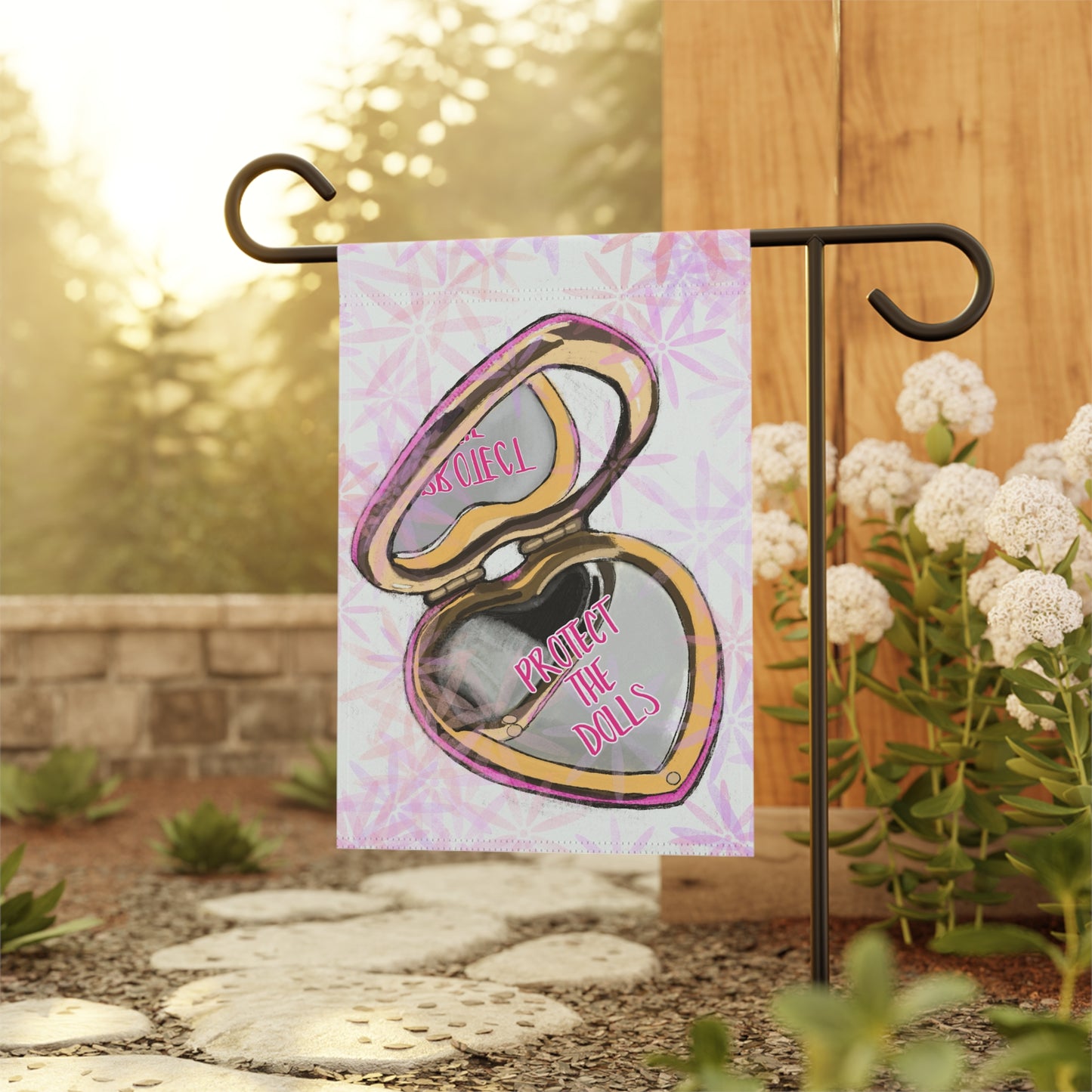 Protect the Dolls Garden & House Banner