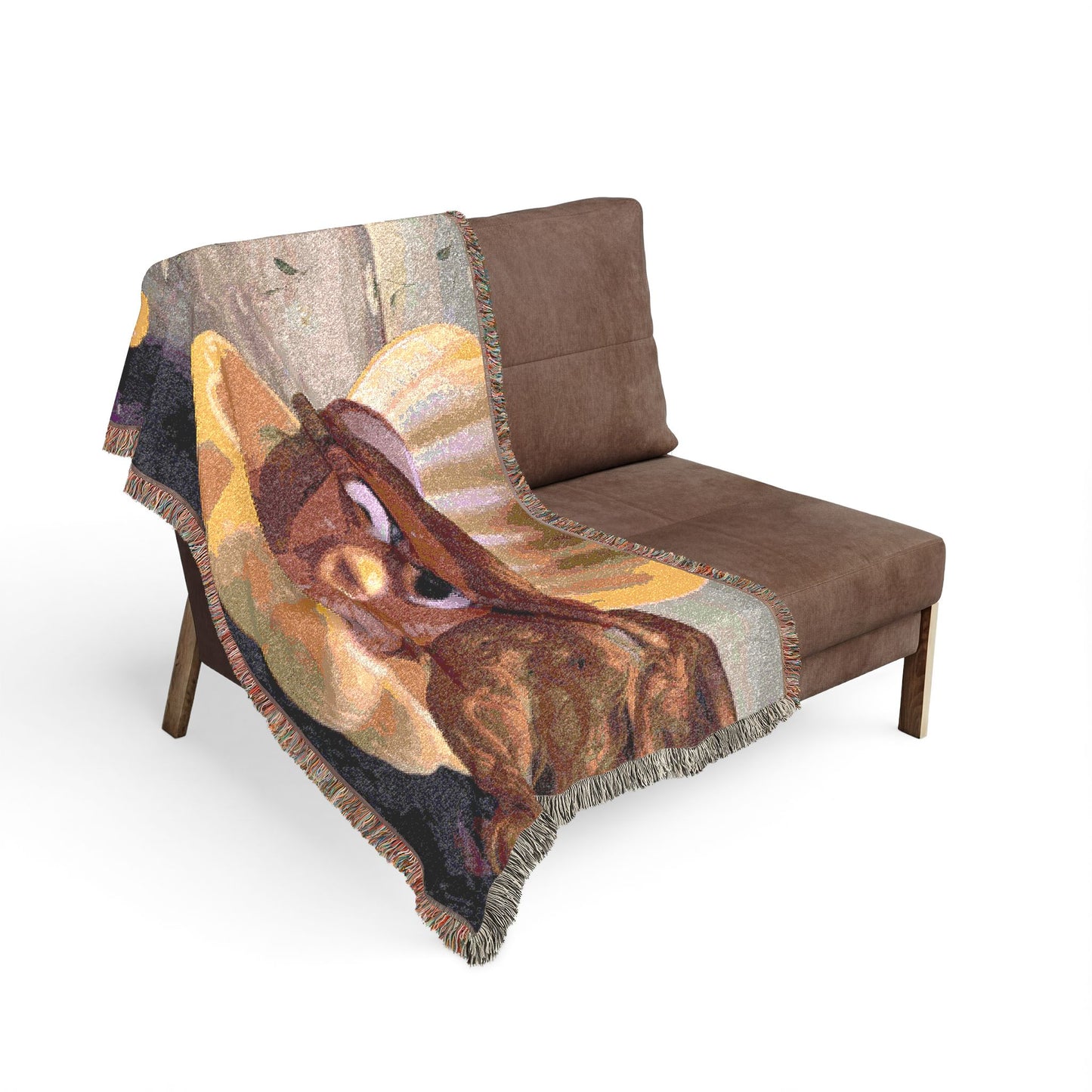 The Furb of Venus Woven Blanket