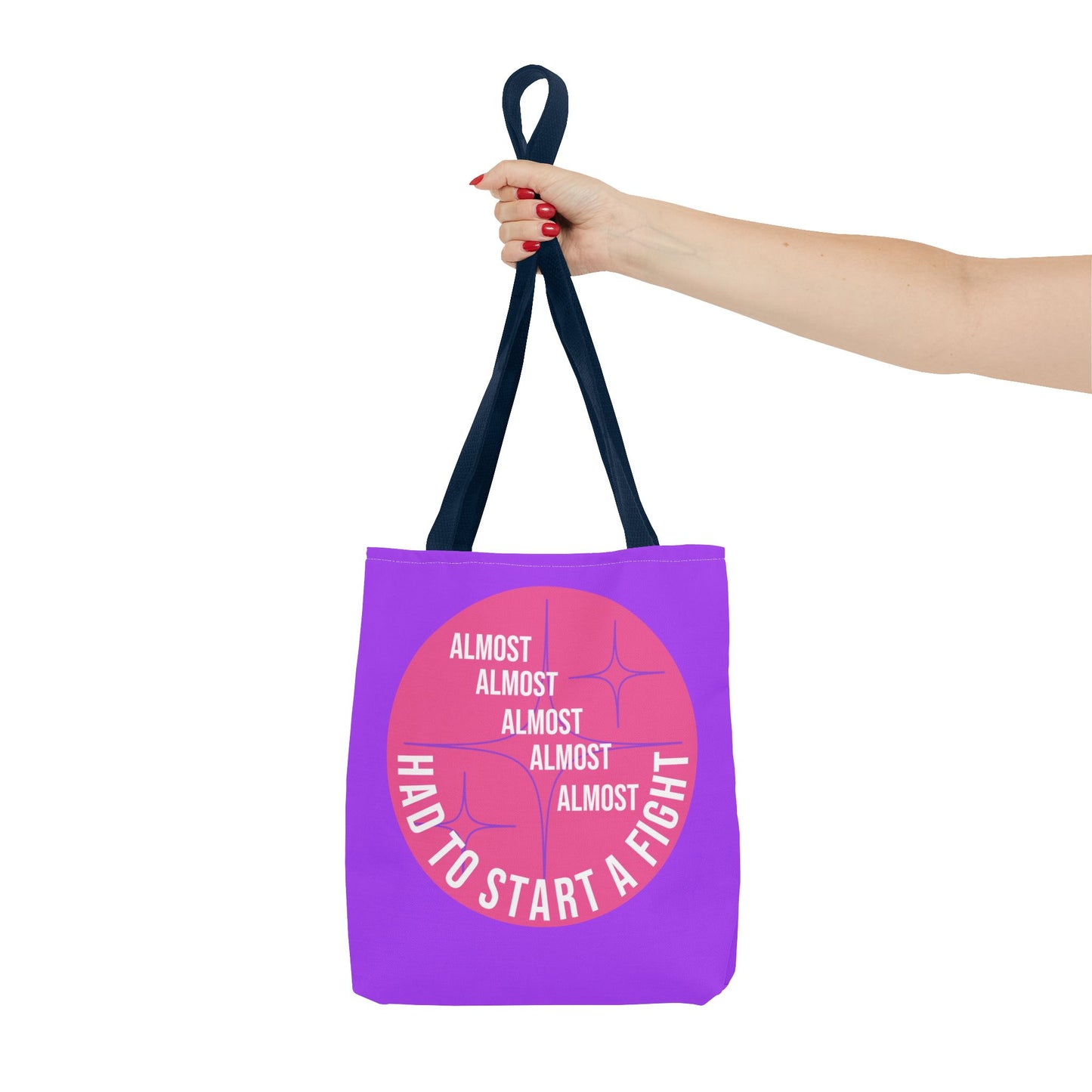 Punk Lyric Tote Bag