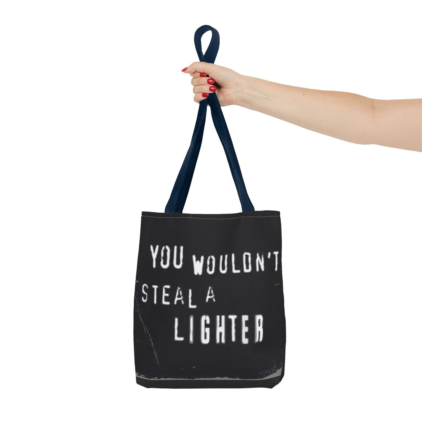 Lighter Piracy is a Crime Tote Bag