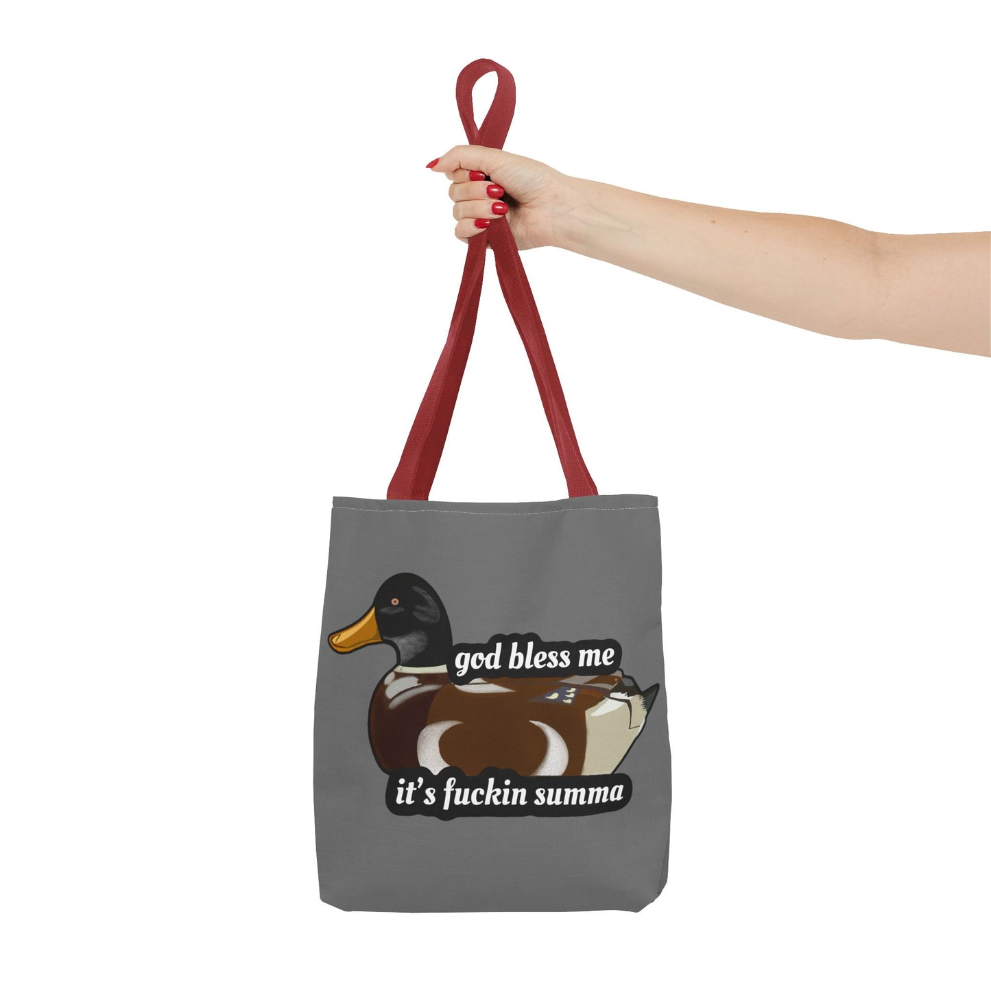 Jersey Shore Duck Phone Tote Bag