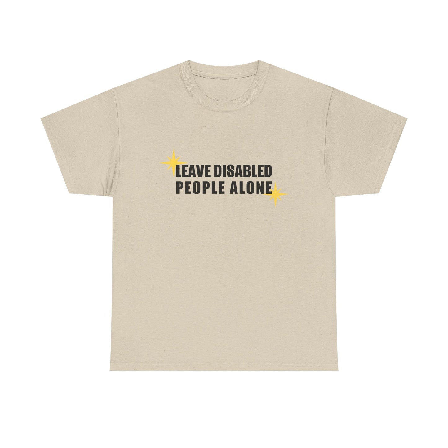 Anti-Ableism Unisex Heavy Cotton Tee