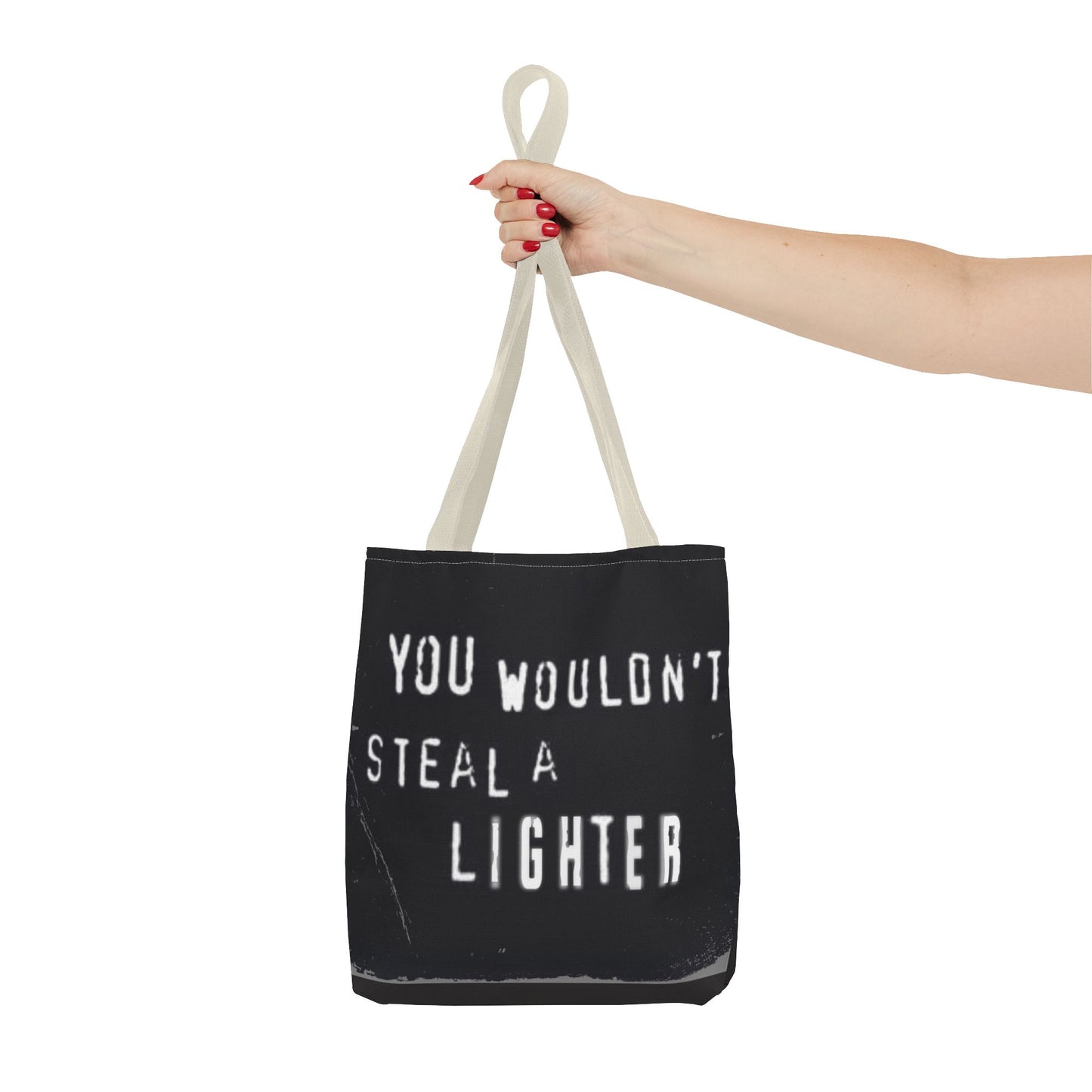 Lighter Piracy is a Crime Tote Bag