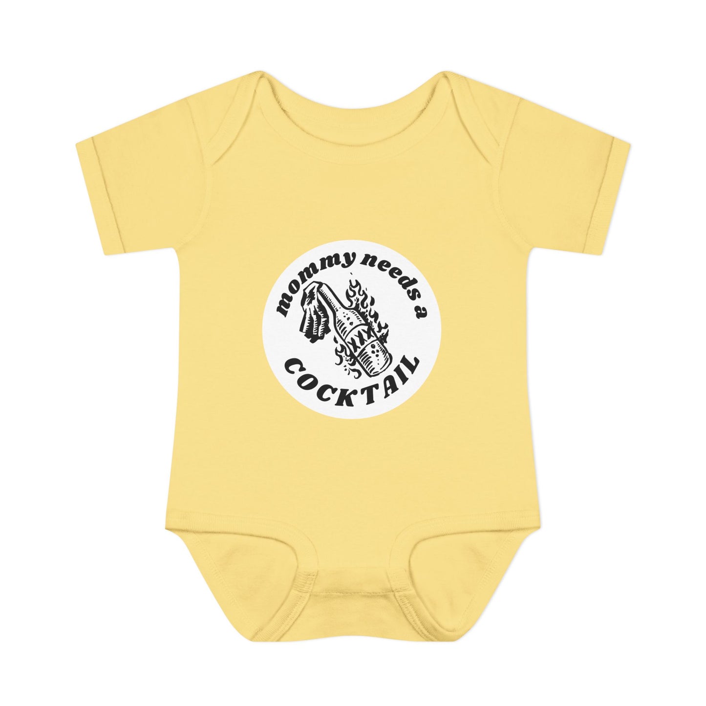 Mother’s Little Helper Infant Baby Rib Bodysuit