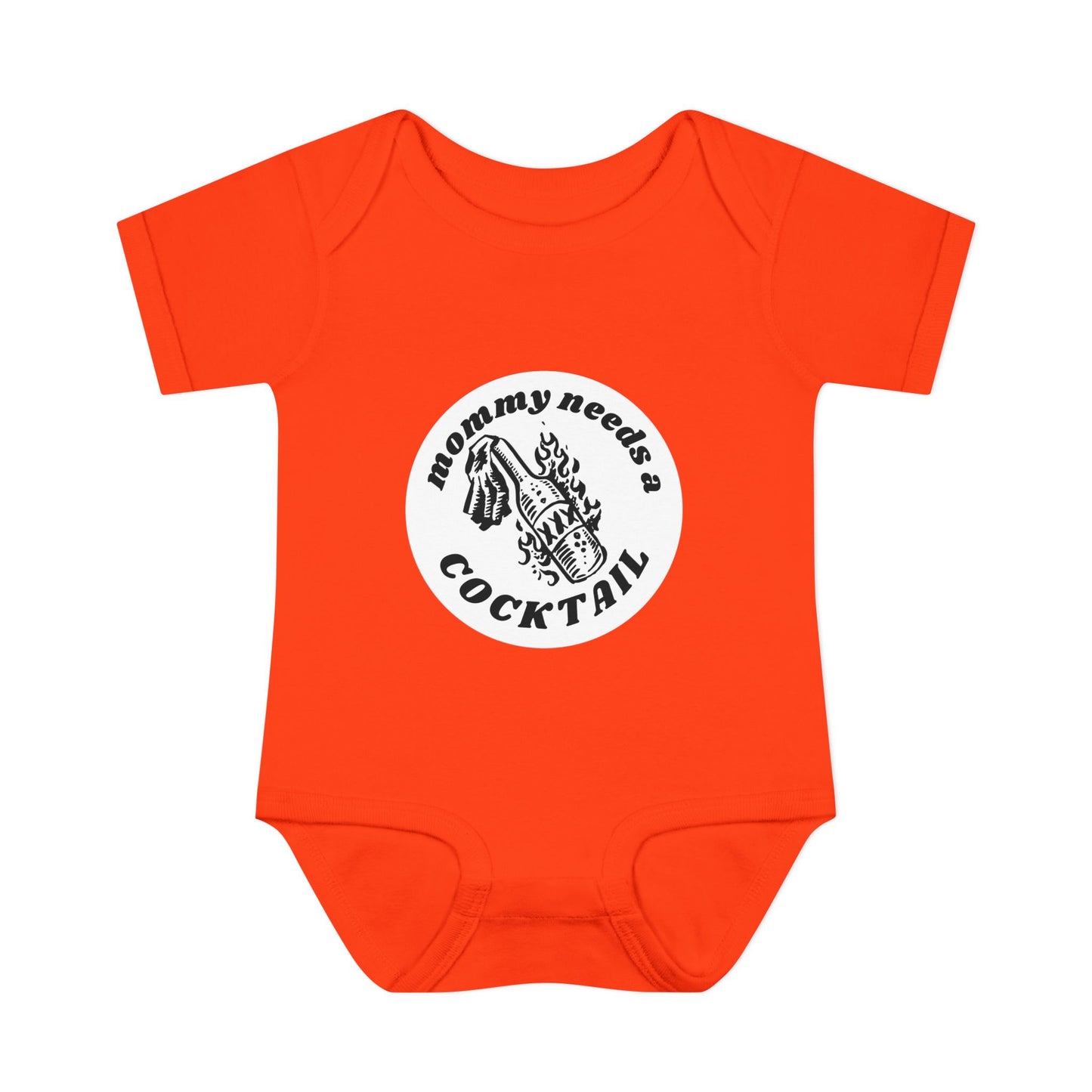 Mother’s Little Helper Infant Baby Rib Bodysuit