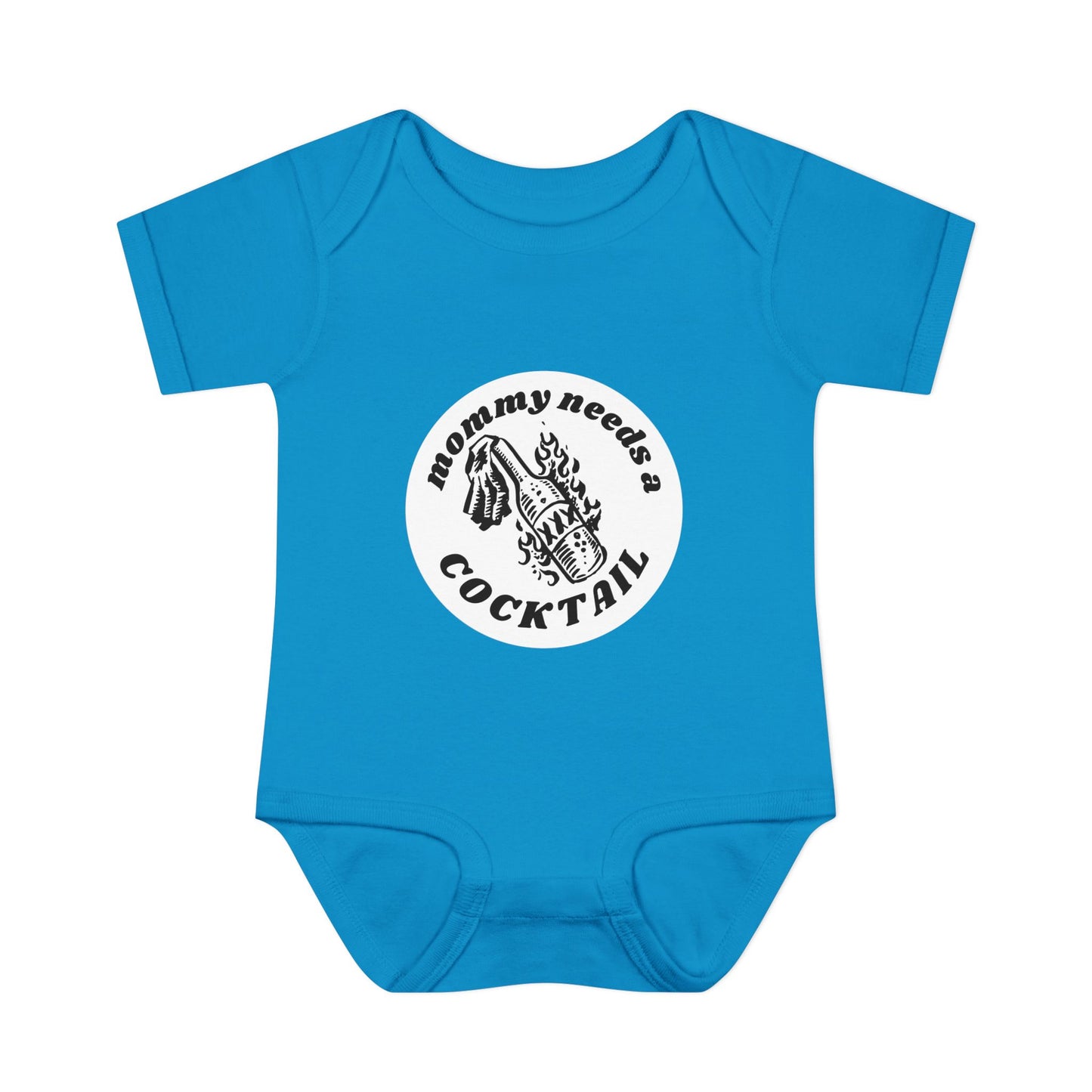 Mother’s Little Helper Infant Baby Rib Bodysuit