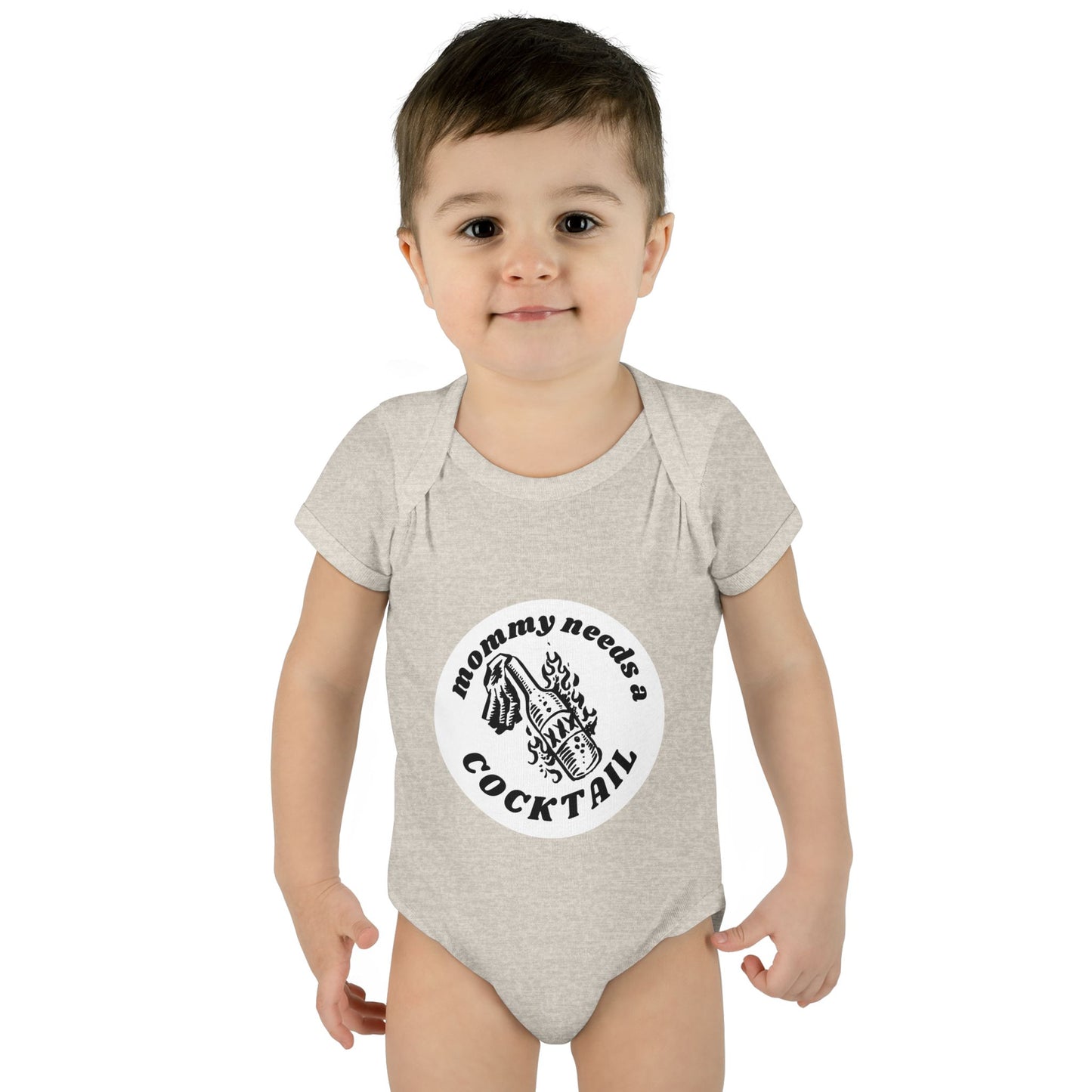 Mother’s Little Helper Infant Baby Rib Bodysuit