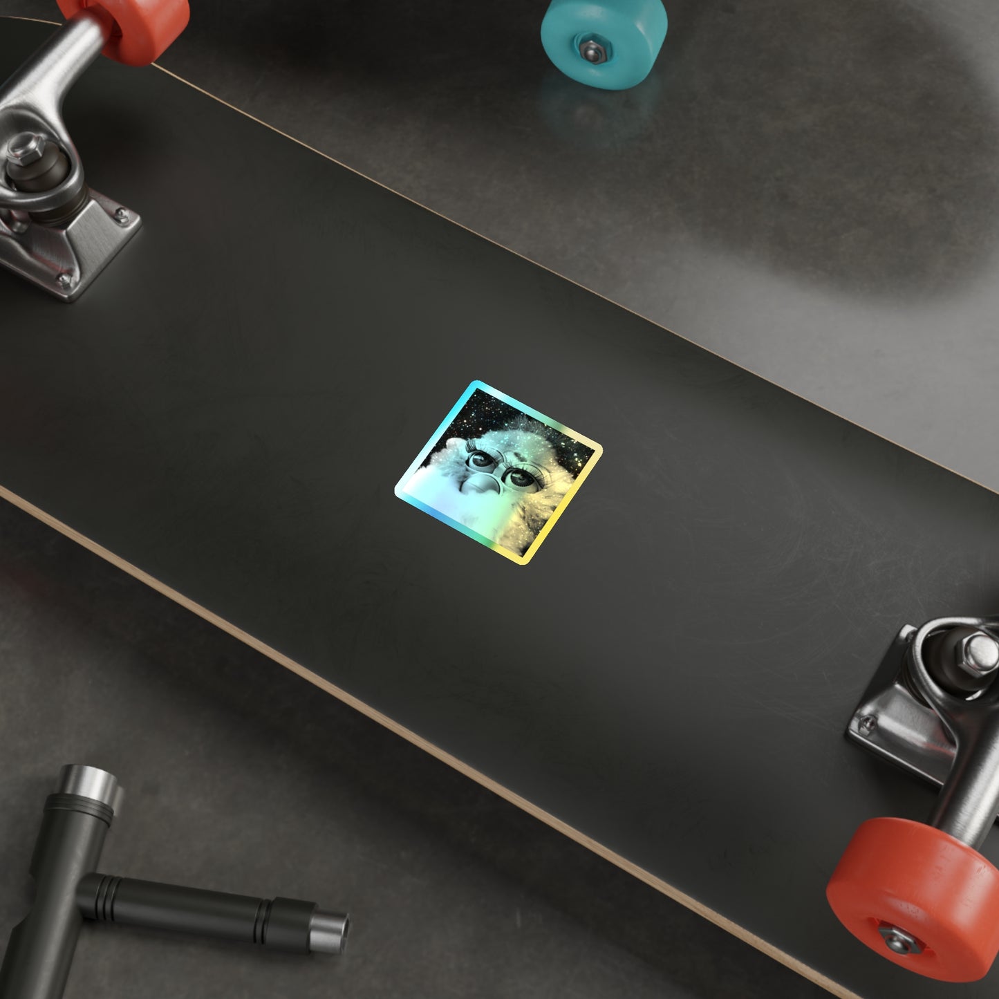 Furbalicious Holographic Die-cut Stickers