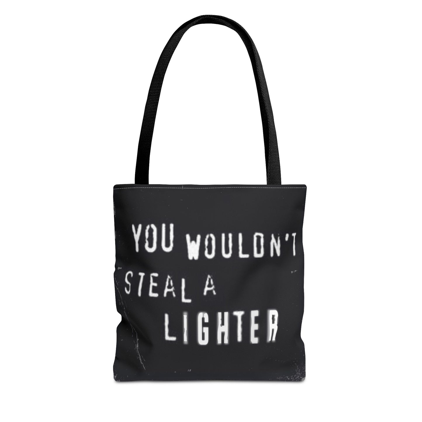 Lighter Piracy is a Crime Tote Bag