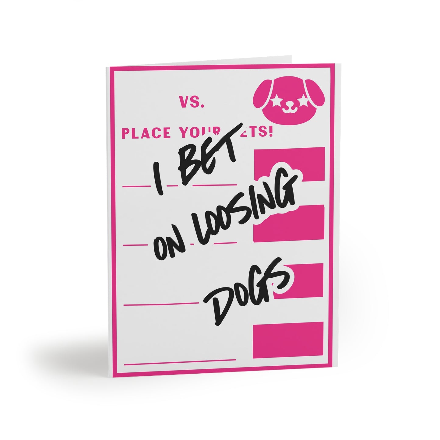 Loosing Dogs Greeting cards (8, 16, and 24 pcs)