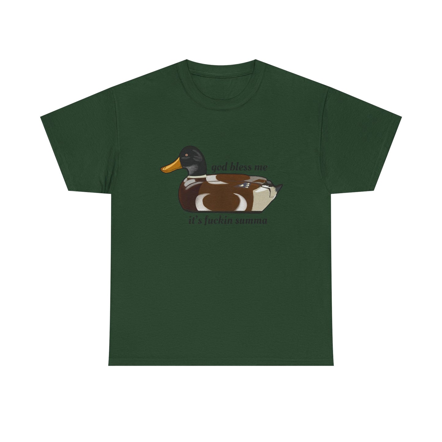 Jersey Shore Duck Phone Unisex Heavy Cotton Tee