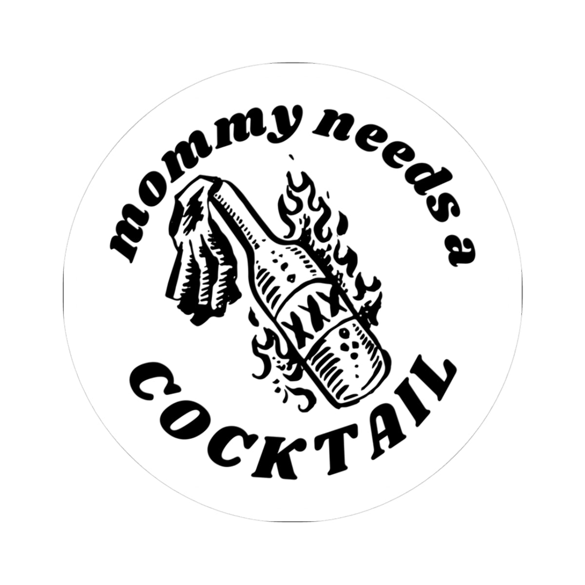 Mother’s Little Helper Kiss-Cut Sticker