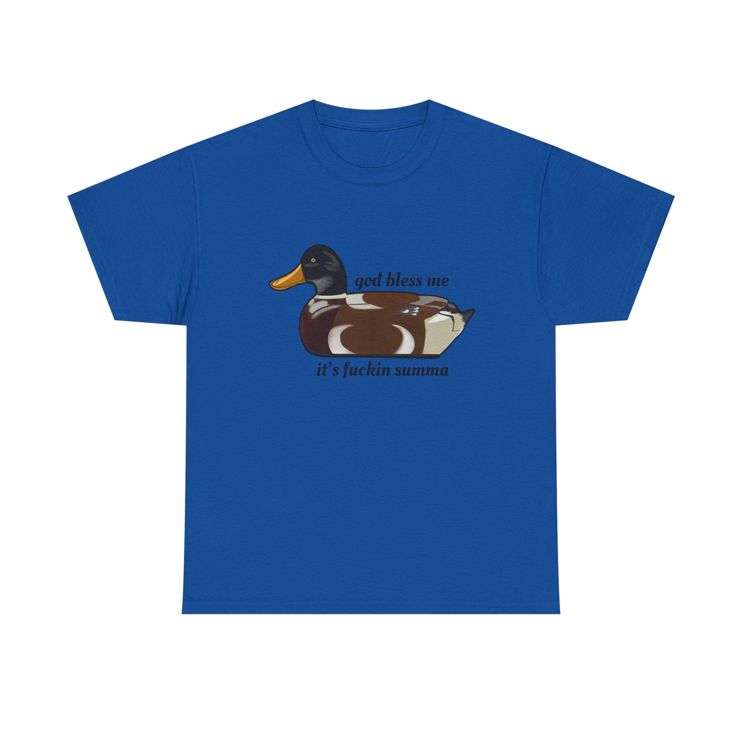 Jersey Shore Duck Phone Unisex Heavy Cotton Tee