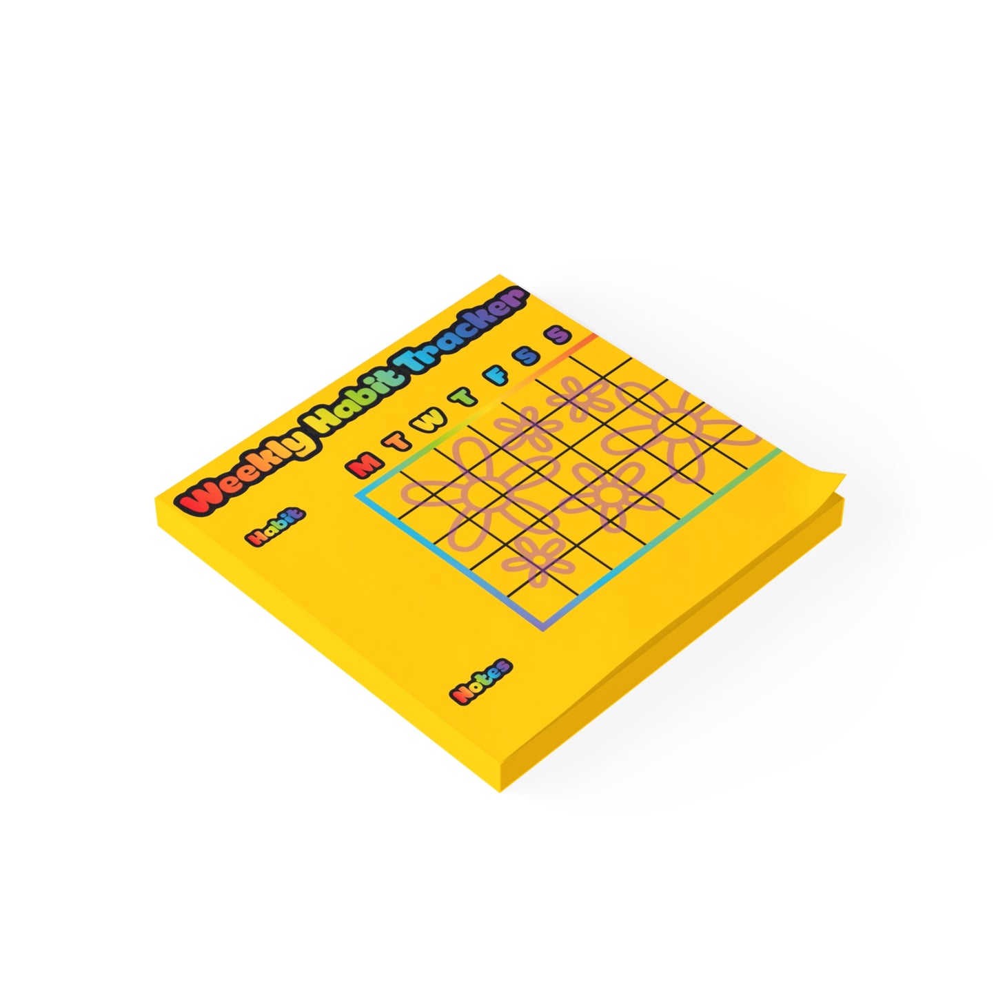 Weekly Habit Tracker Post-it® Note Pad