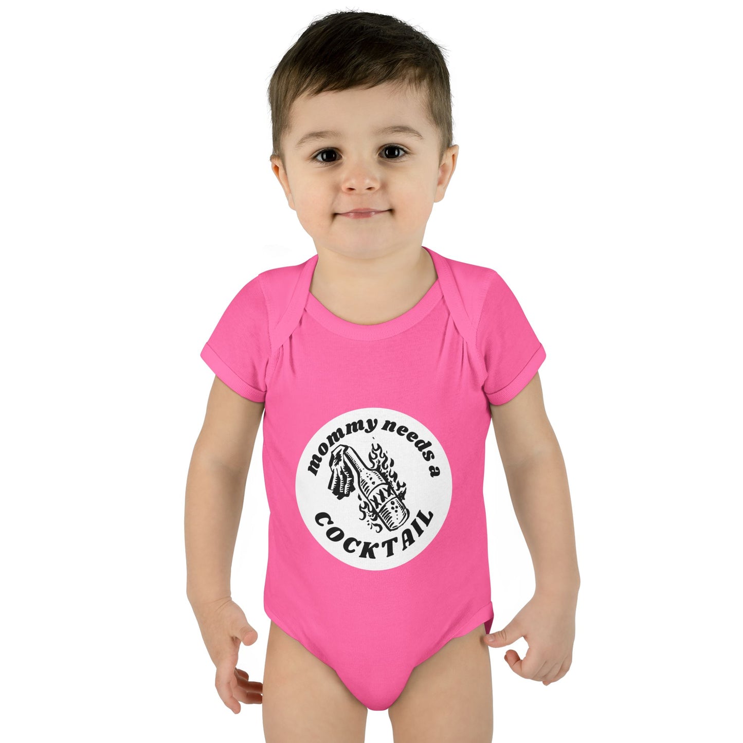 Mother’s Little Helper Infant Baby Rib Bodysuit