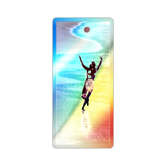 Day At the Beach Holographic Die-cut Stickers