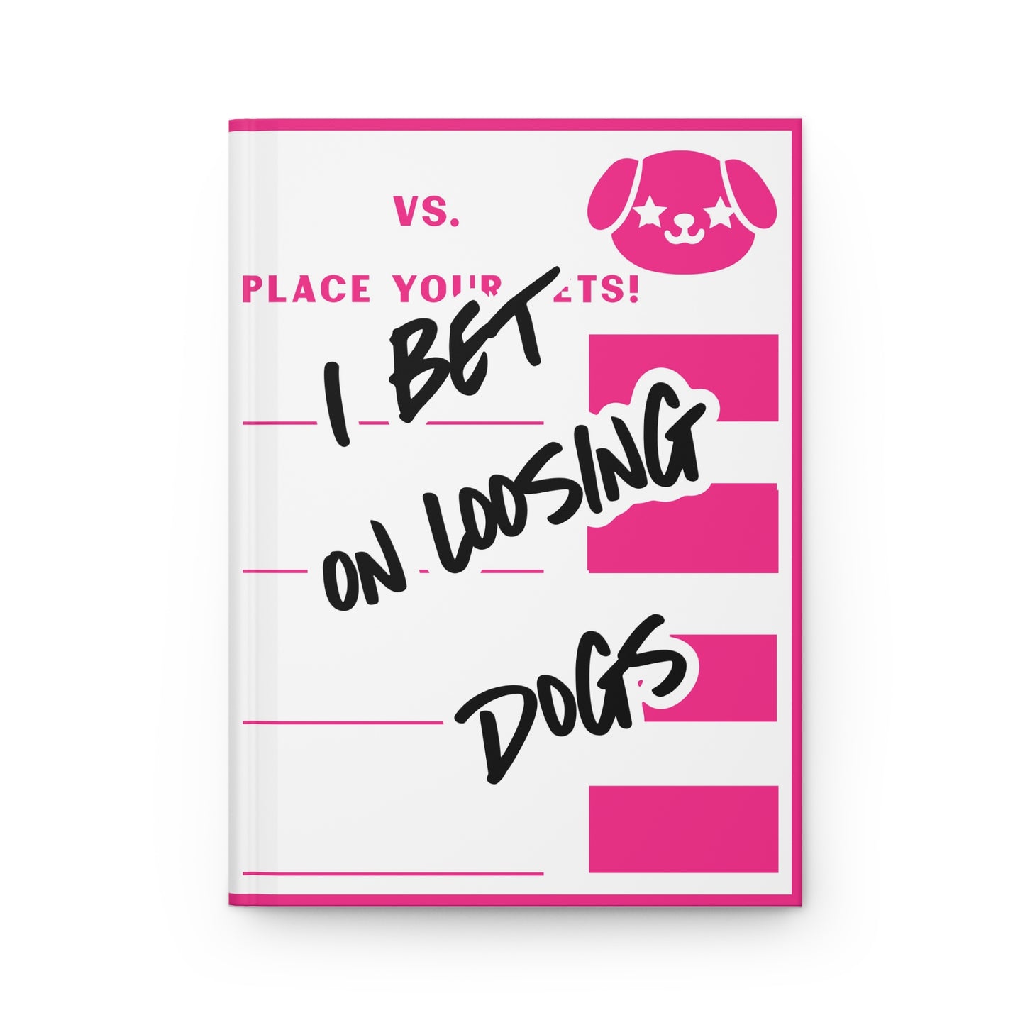 Loosing Dogs Hardcover Journal Matte