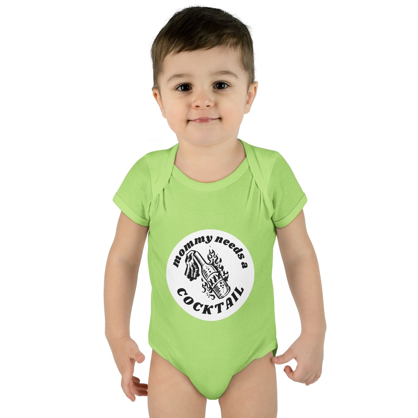 Mother’s Little Helper Infant Baby Rib Bodysuit