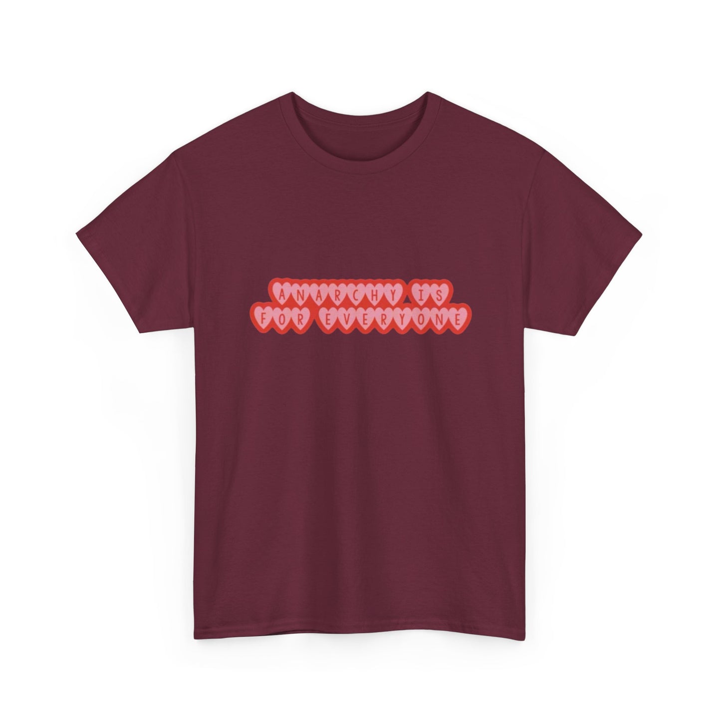 Anarchy Is For Everyone Unisex Heavy Cotton Tee