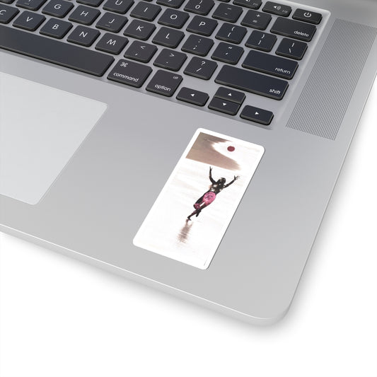 Day At the Beach Kiss-Cut Sticker