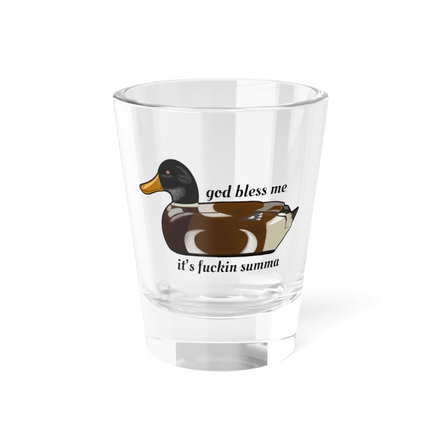 Jersey Shore Duck Phone Shot Glass, 1.5oz
