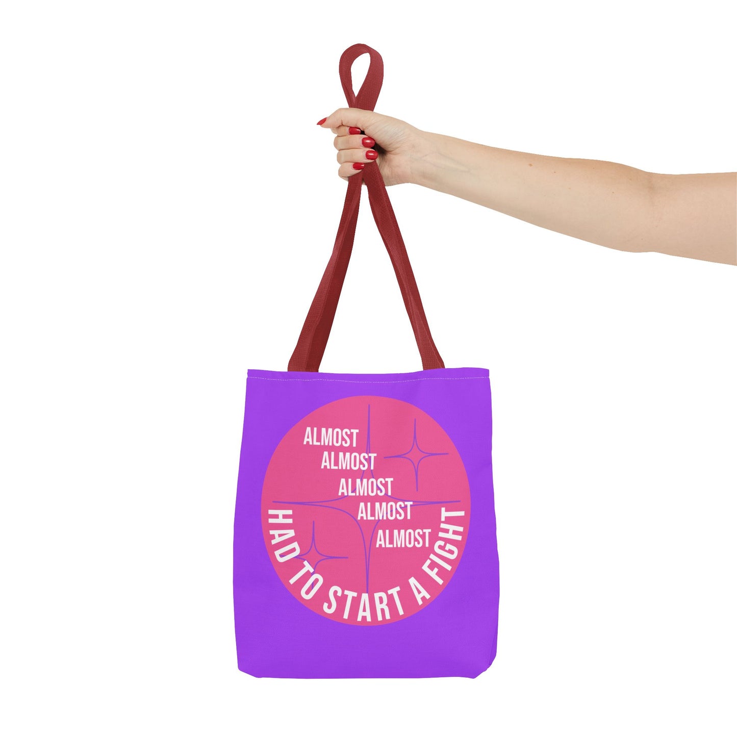 Punk Lyric Tote Bag