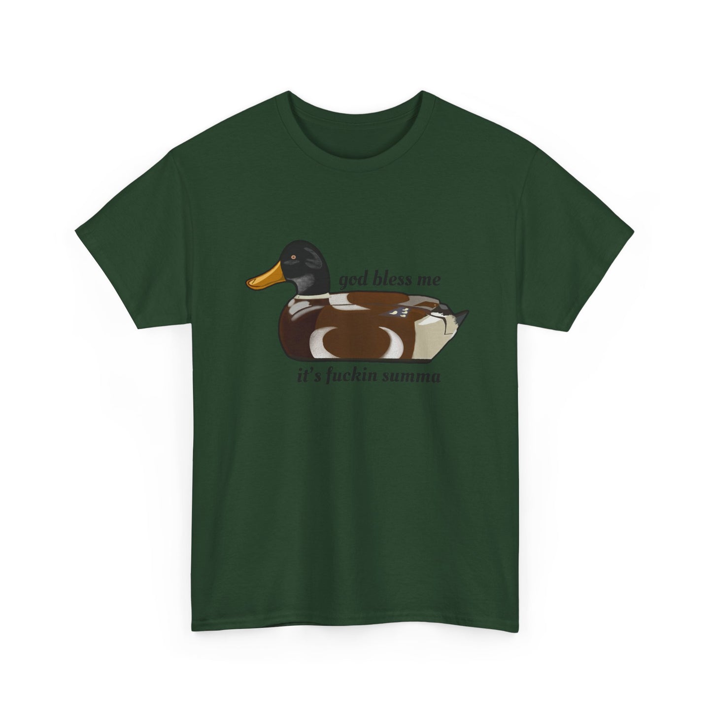 Jersey Shore Duck Phone Unisex Heavy Cotton Tee