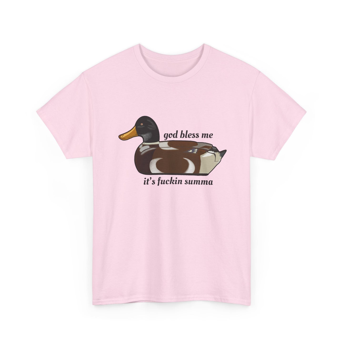 Jersey Shore Duck Phone Unisex Heavy Cotton Tee