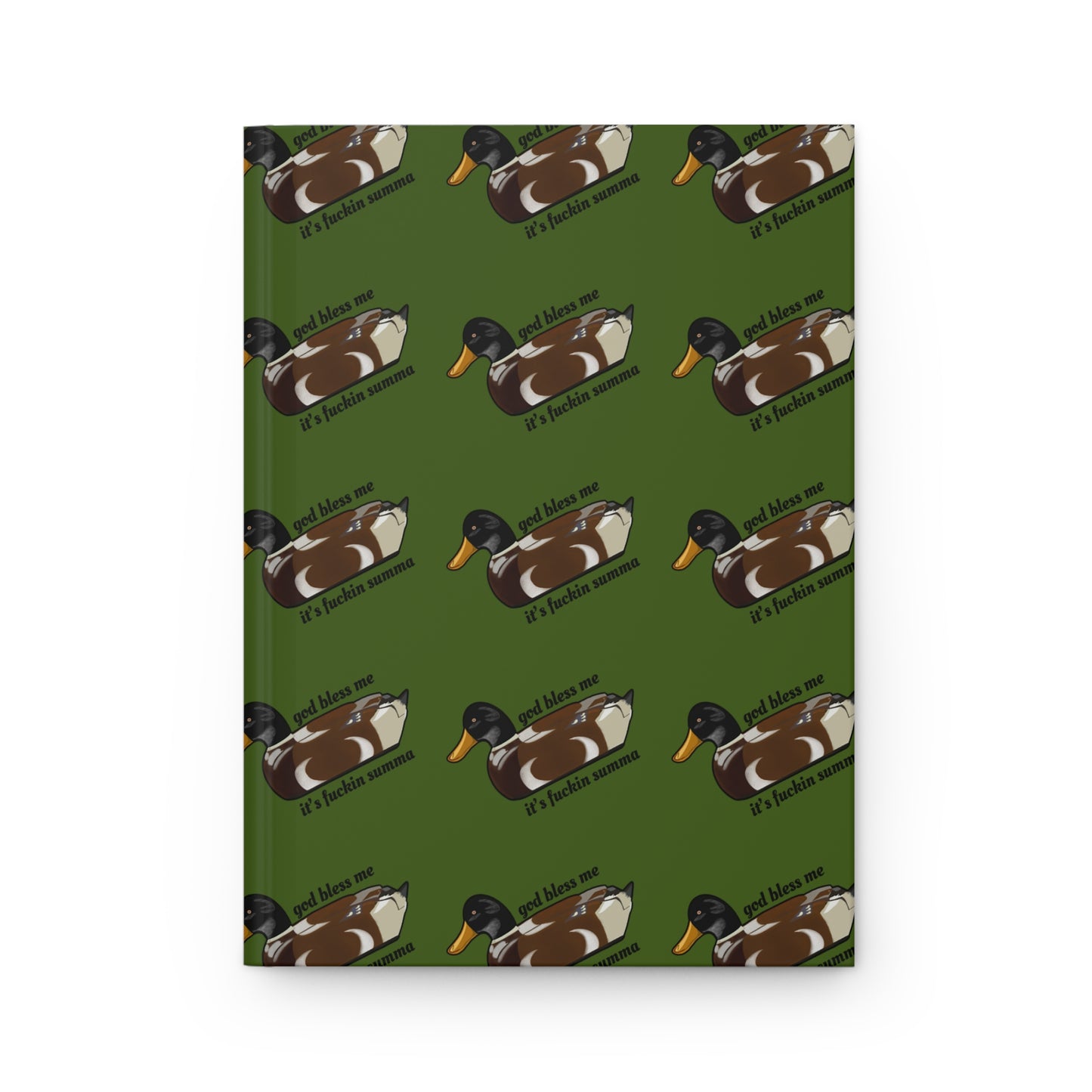Jersey Shore Duck Phone Hardcover Journal Matte
