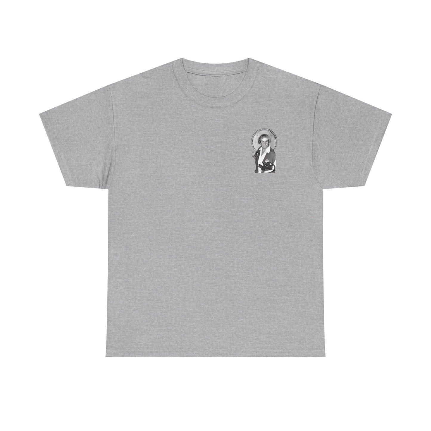 Patron Saint Unisex Heavy Cotton Tee (B&W)