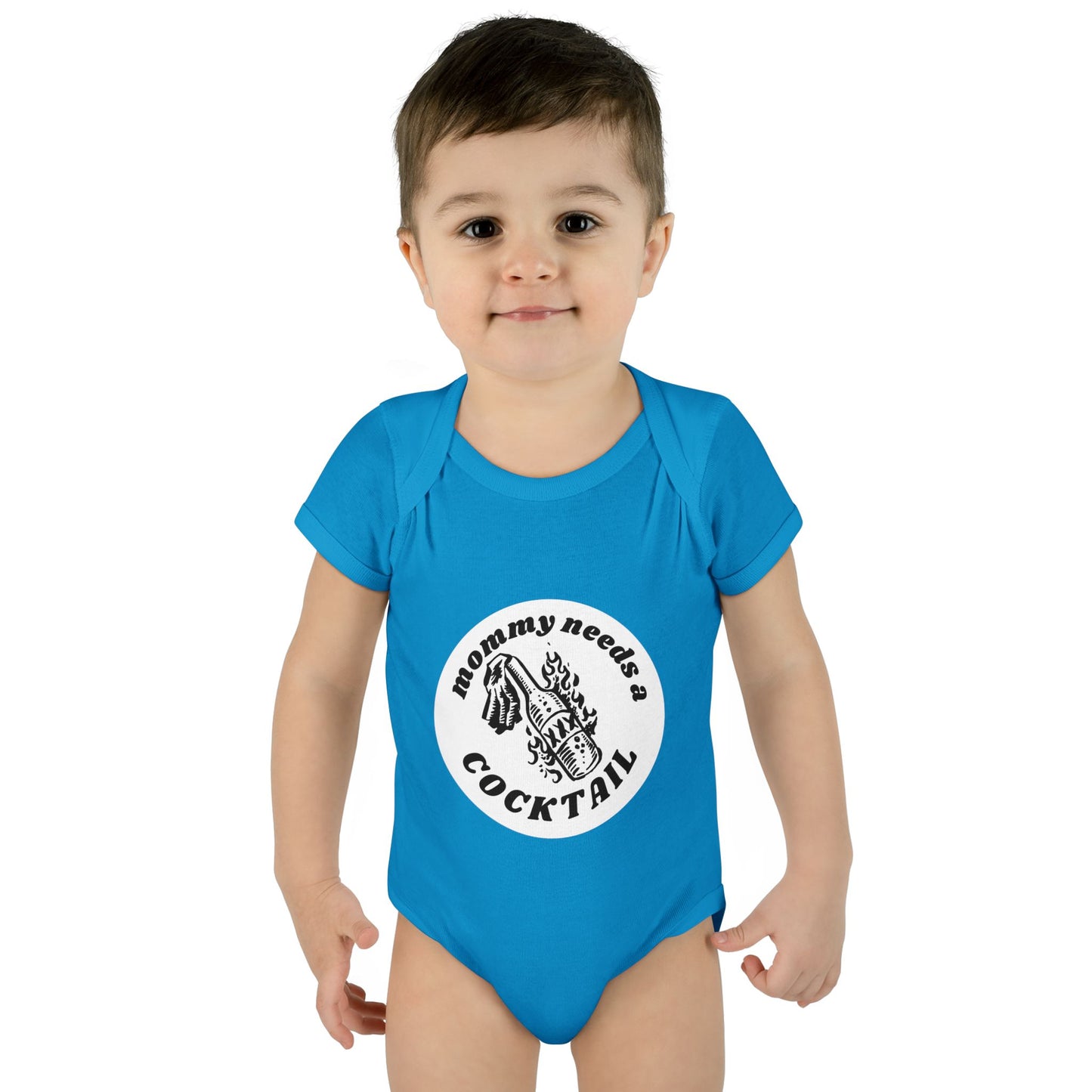 Mother’s Little Helper Infant Baby Rib Bodysuit