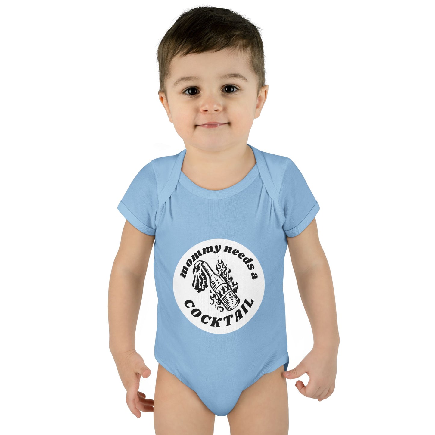 Mother’s Little Helper Infant Baby Rib Bodysuit