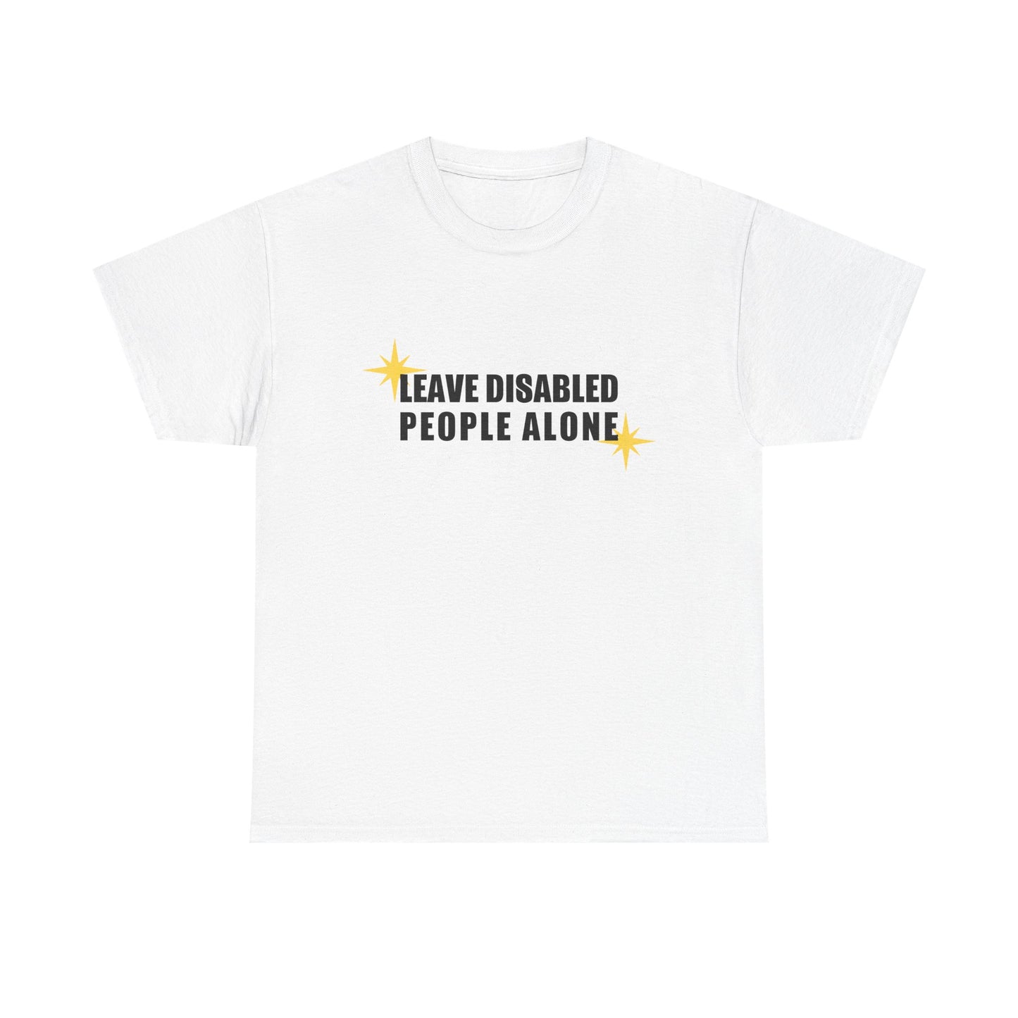 Anti-Ableism Unisex Heavy Cotton Tee