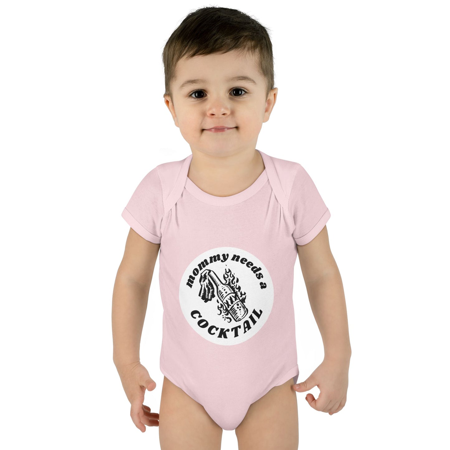 Mother’s Little Helper Infant Baby Rib Bodysuit