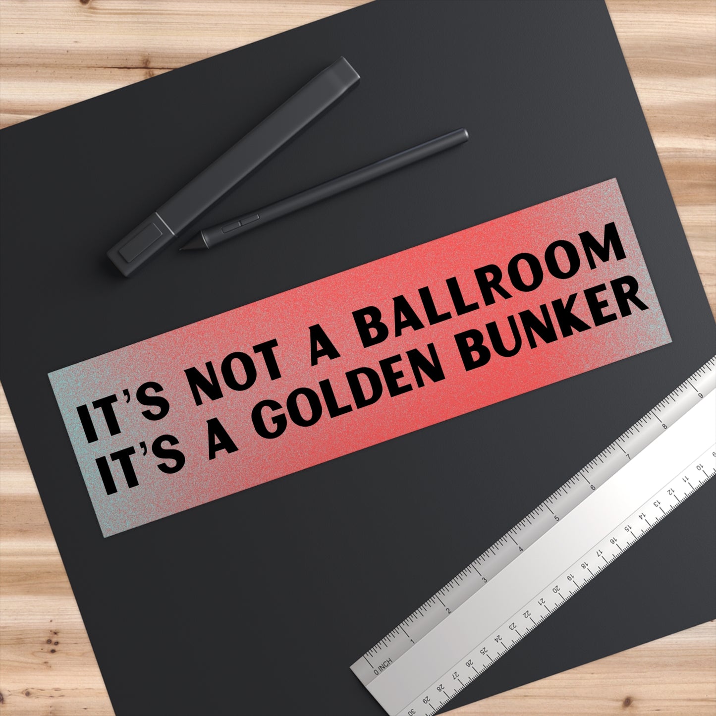 {REDACTED} Bumper Sticker