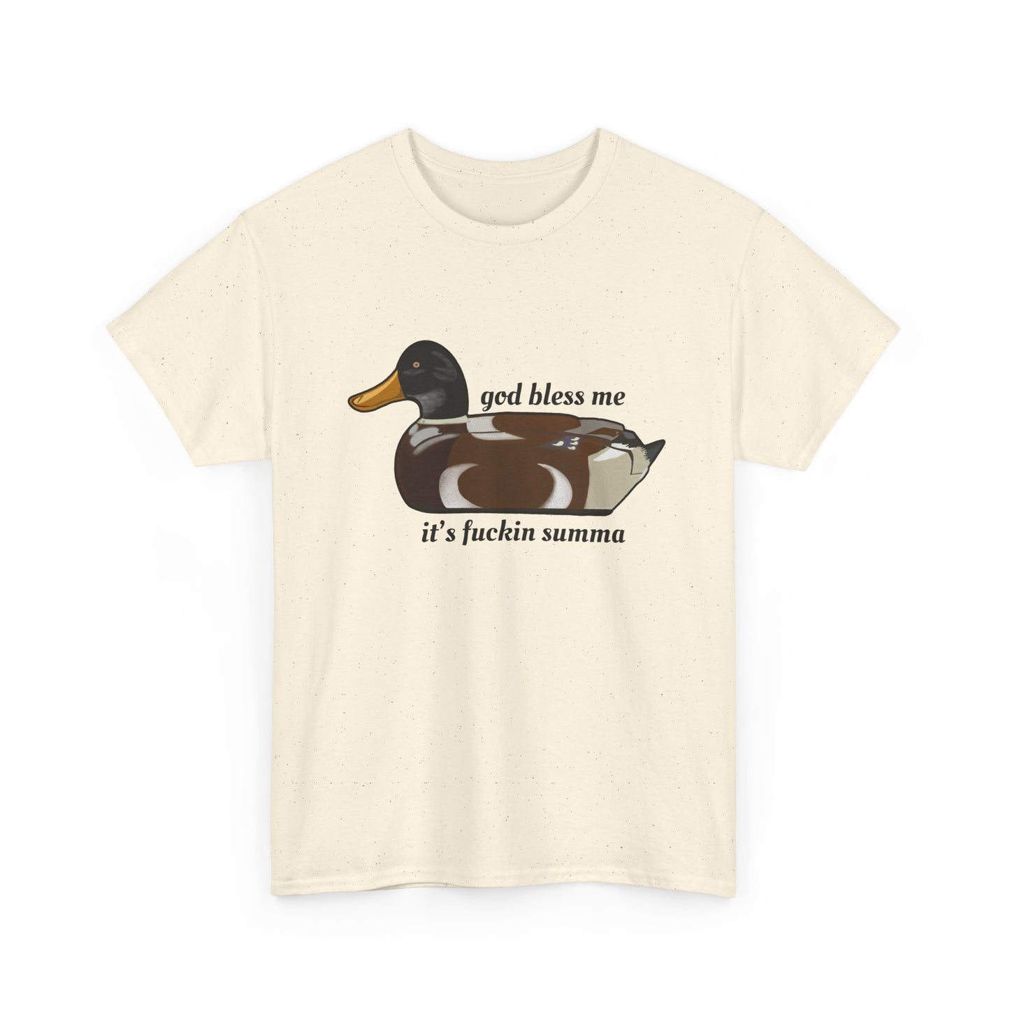 Jersey Shore Duck Phone Unisex Heavy Cotton Tee