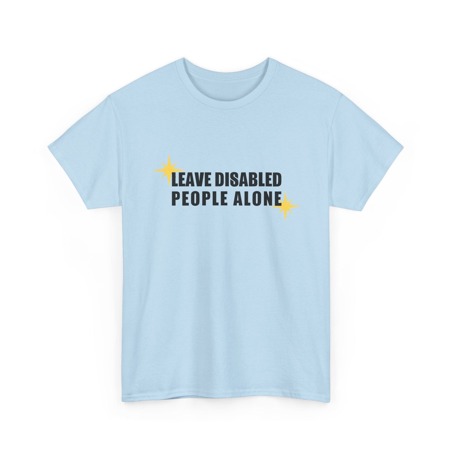 Anti-Ableism Unisex Heavy Cotton Tee