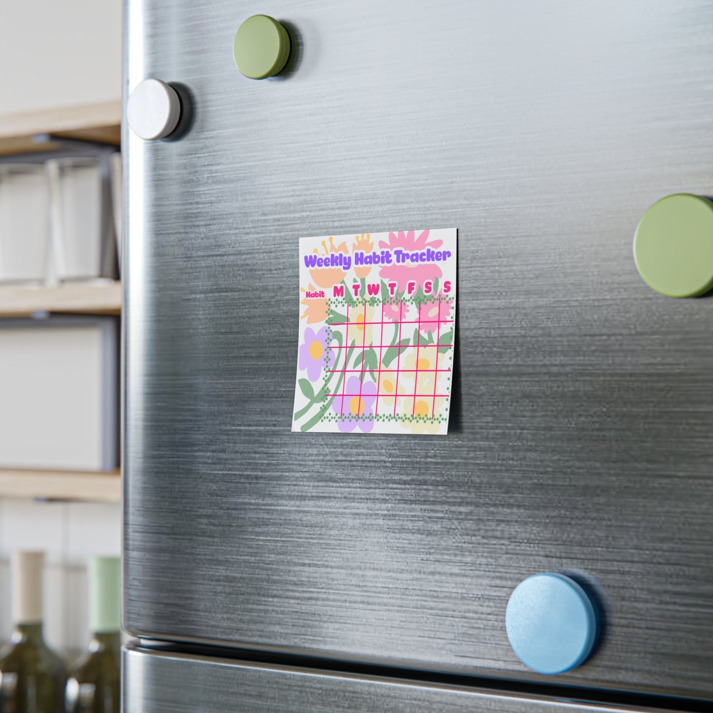 Weekly Habit Tracker Post-it® Note Pad