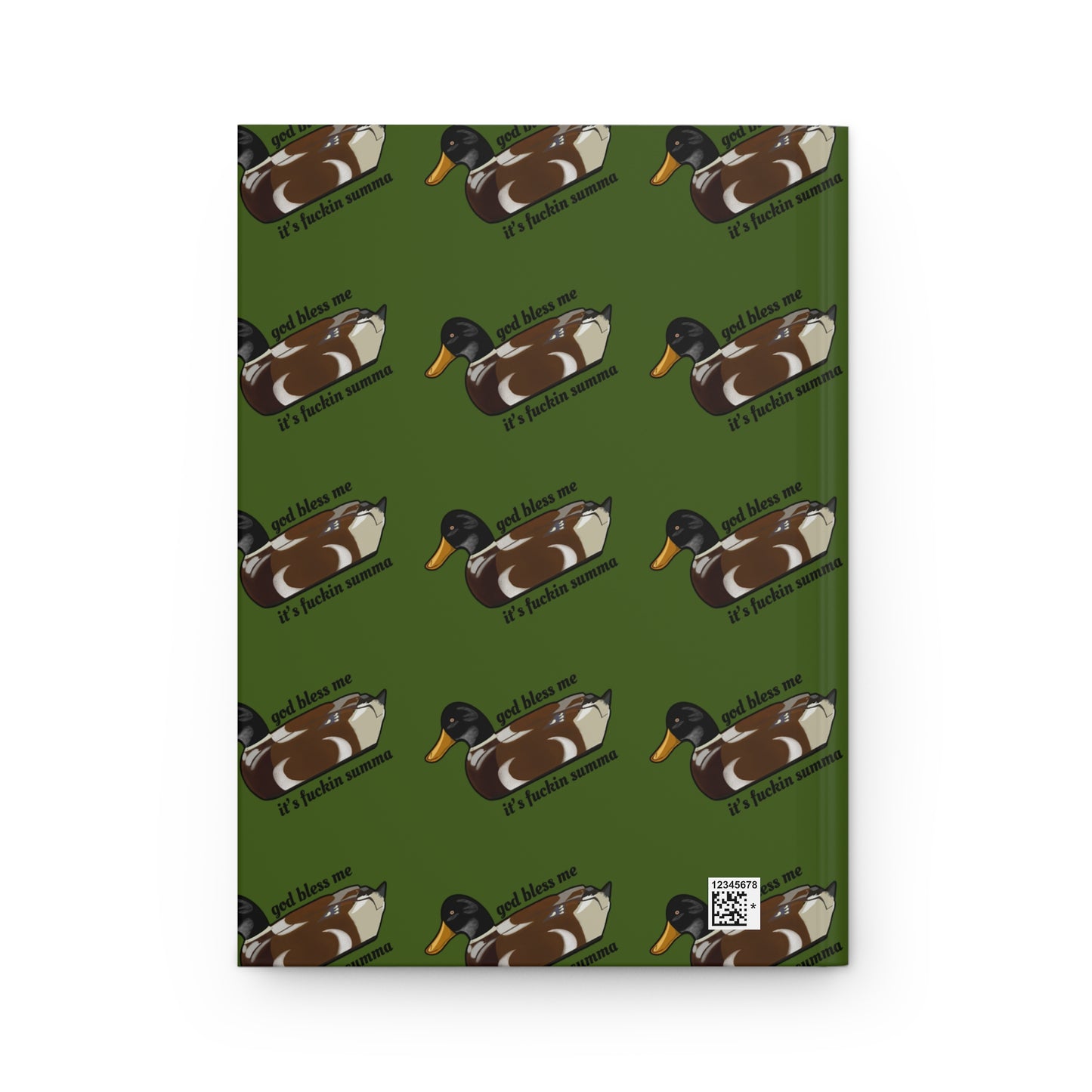 Jersey Shore Duck Phone Hardcover Journal Matte