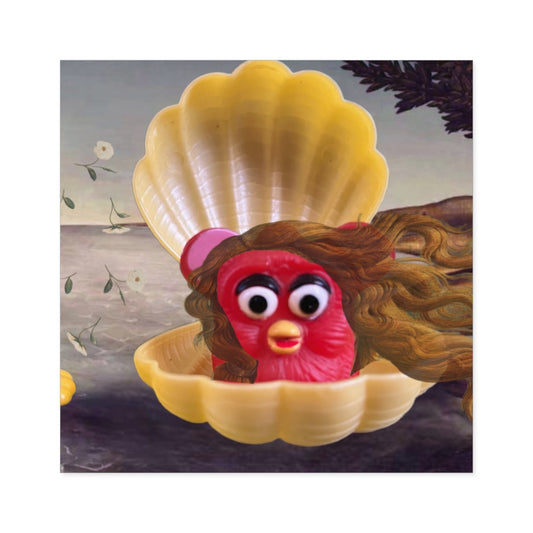 The Furb of Venus Square Sticker, Indoor\Outdoor