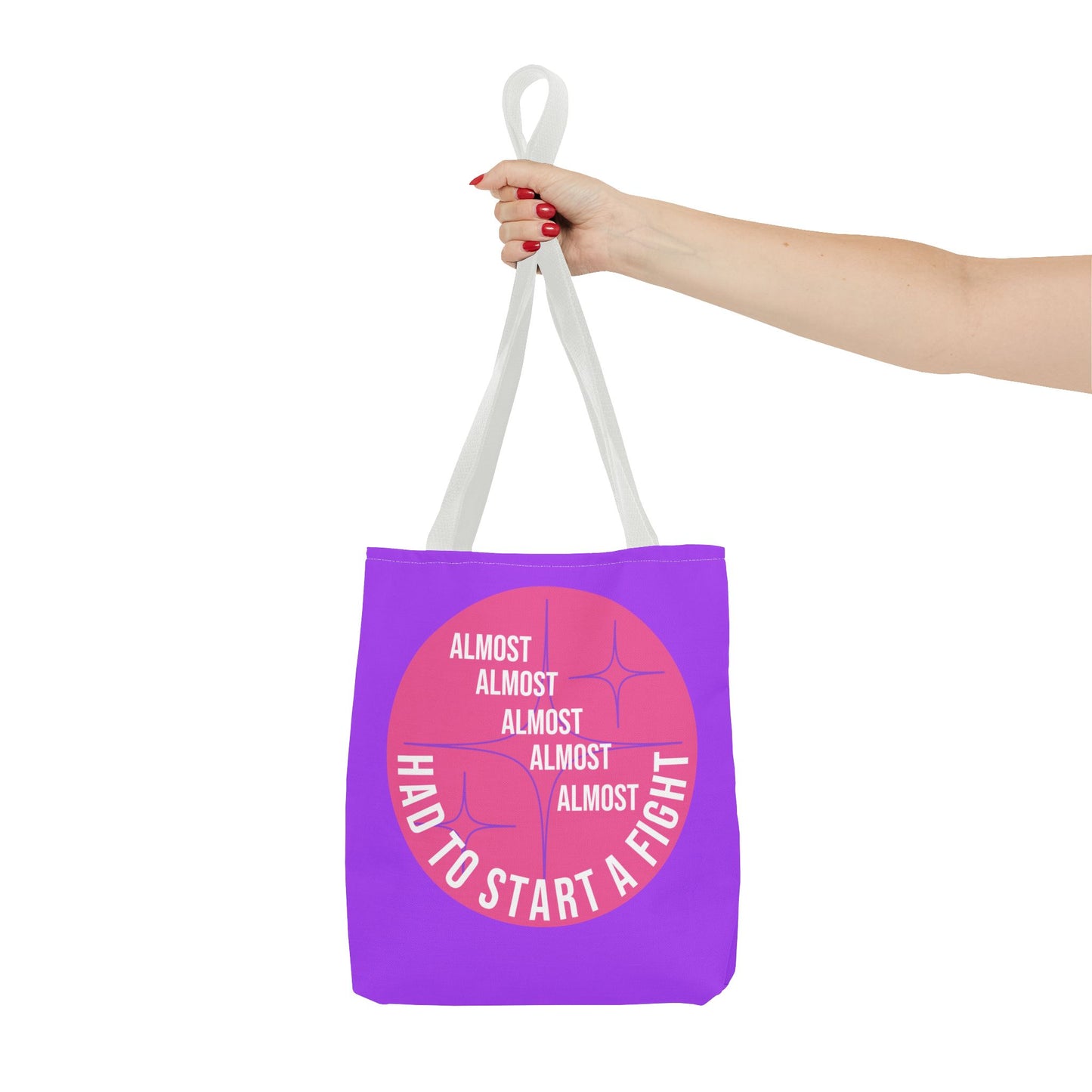 Punk Lyric Tote Bag