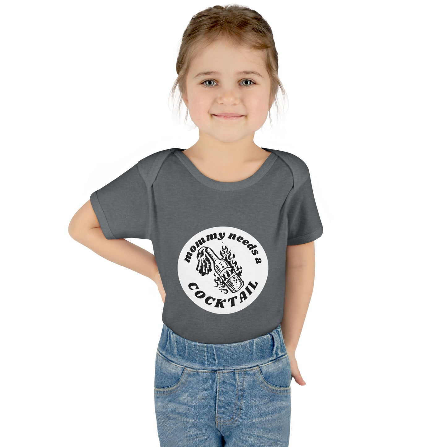 Mother’s Little Helper Infant Baby Rib Bodysuit
