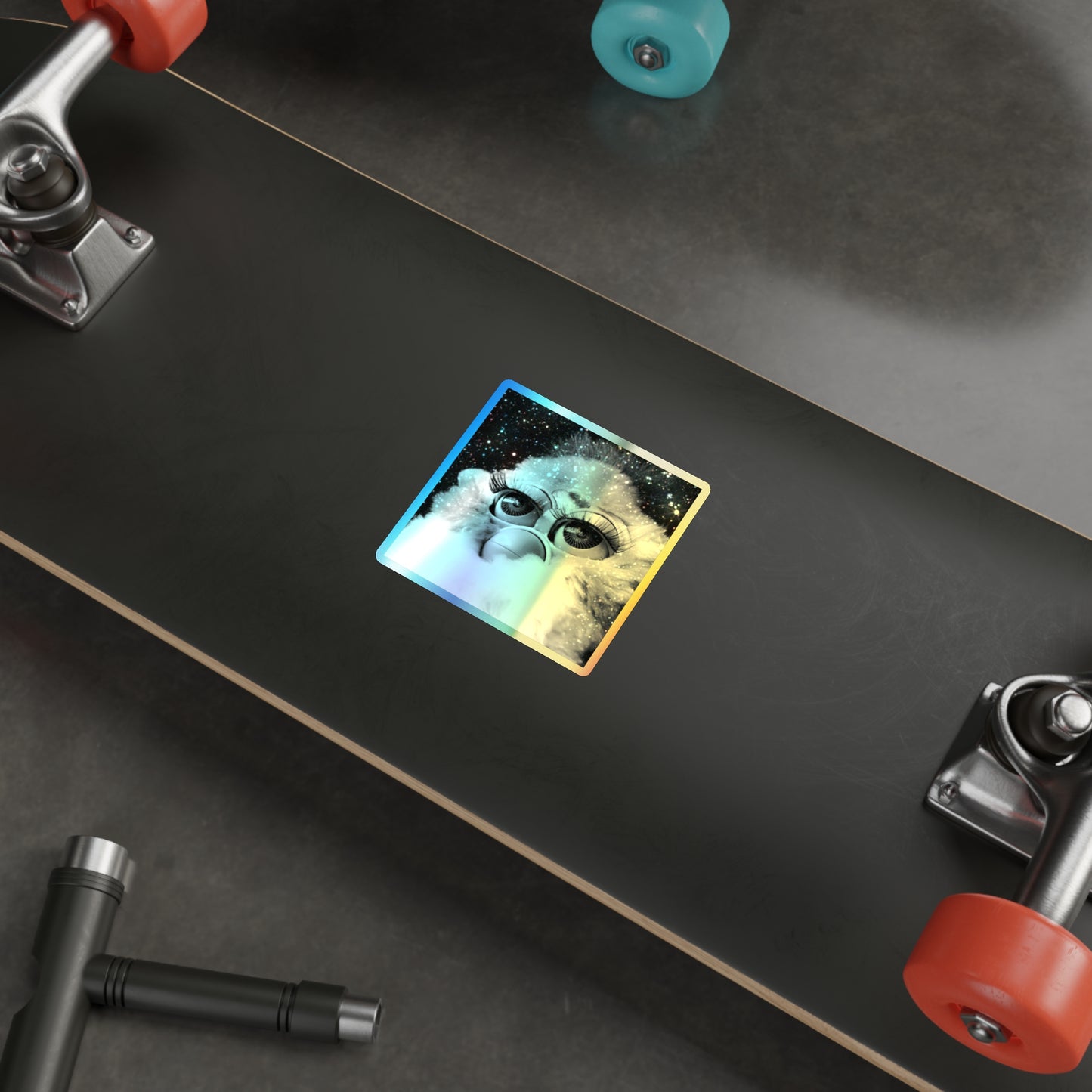 Furbalicious Holographic Die-cut Stickers