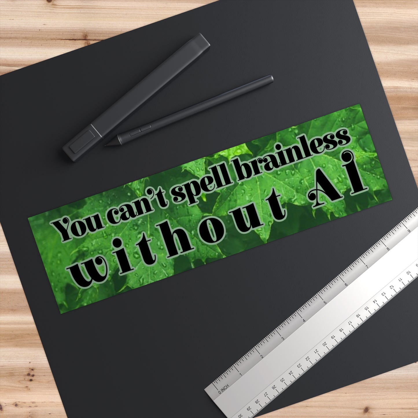 Brainless Bumper Sticker