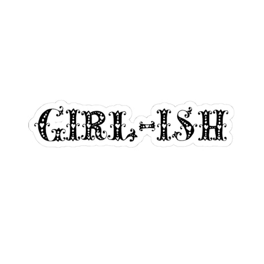 Girl-ish Kiss-Cut Sticker