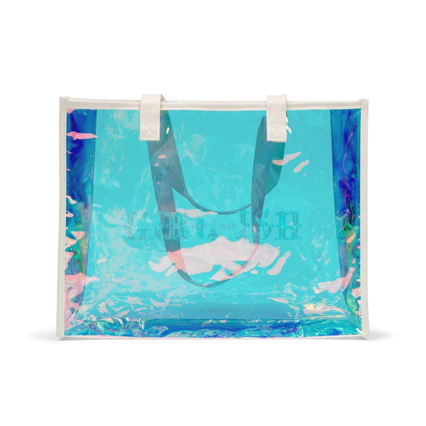 Girl-ish Beach Holographic Tote Bag