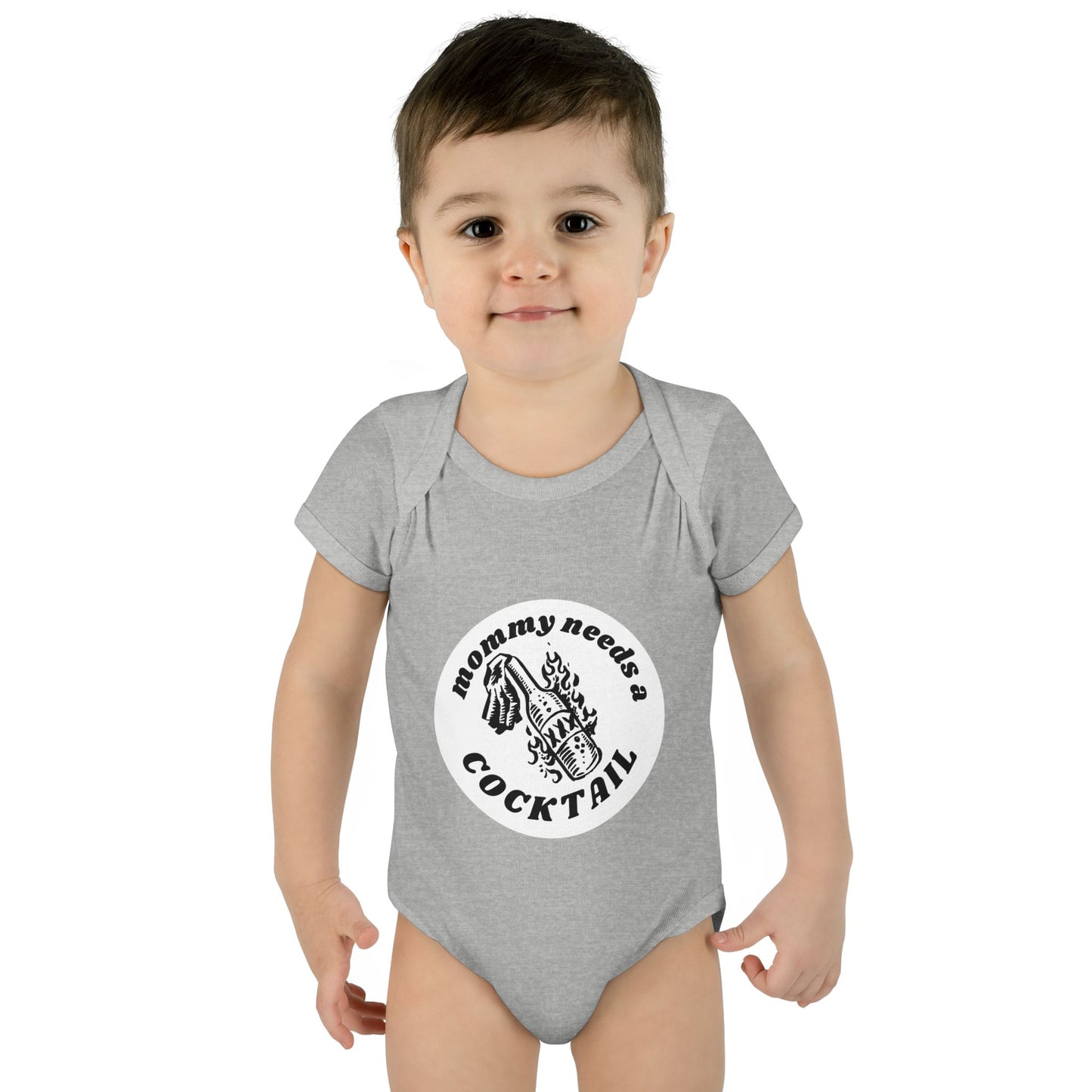 Mother’s Little Helper Infant Baby Rib Bodysuit