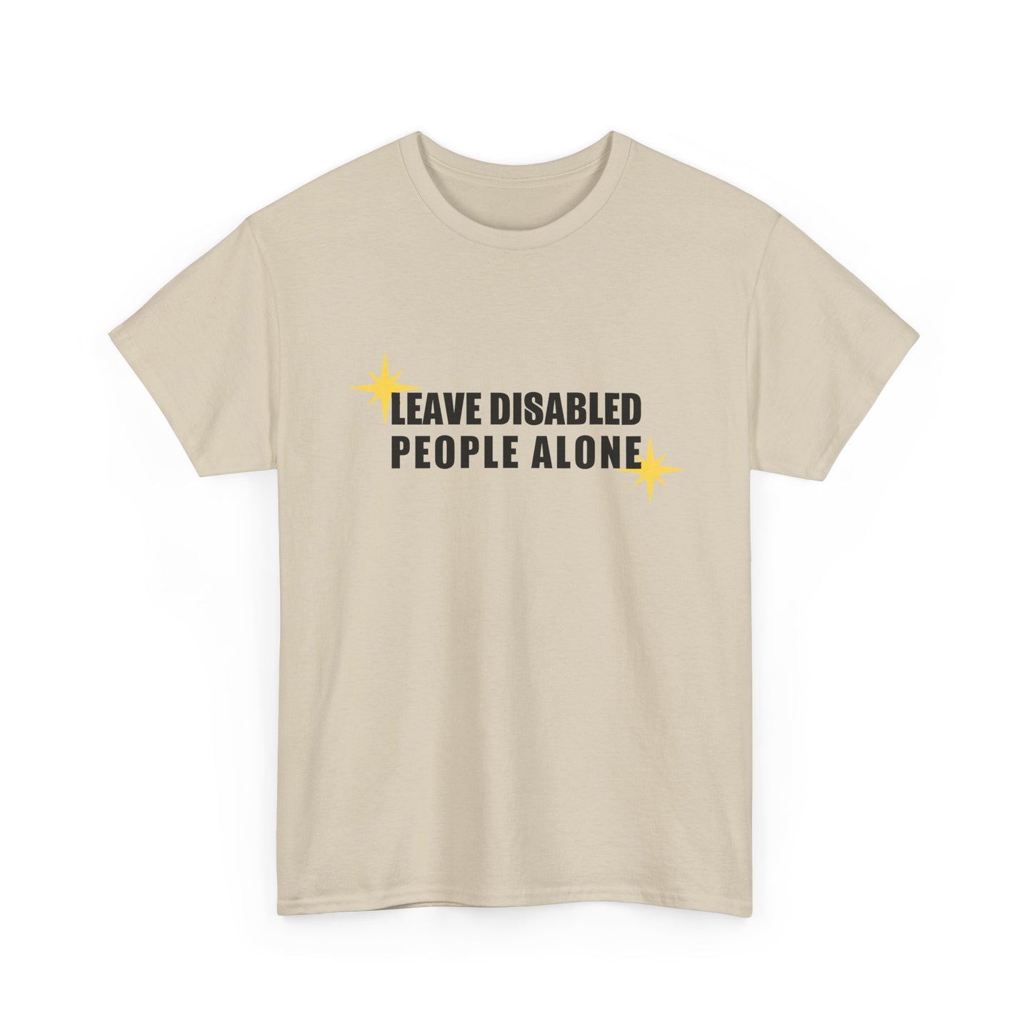 Anti-Ableism Unisex Heavy Cotton Tee