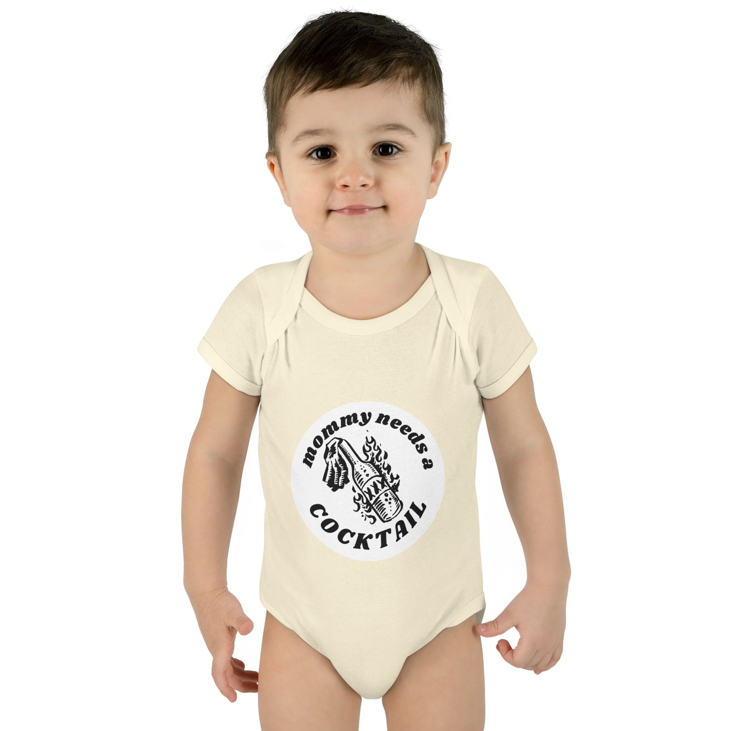 Mother’s Little Helper Infant Baby Rib Bodysuit